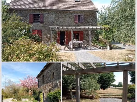 maison 5 ch avec jardin – 15 min saint-lô - bail meublé 1 an ou étudiant 9 mois
