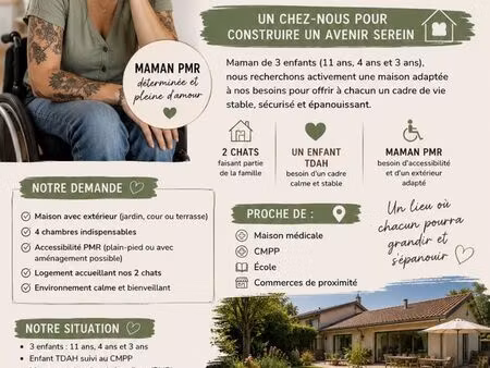 logement maison 4chambres