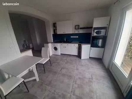 appartement t2 - 39m² en rez de chaussée