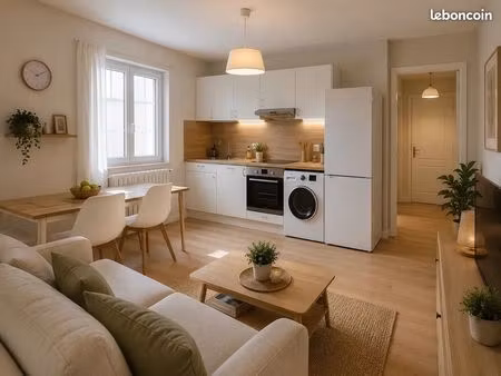 appartement t2 meublé 35 m²  la bazoge