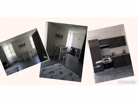 studio meublé rénové 27m2hyper centre mayenne