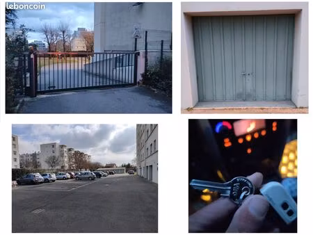 garage box double – 26 m² – sécurisé - espaces de stockage - villeurbanne