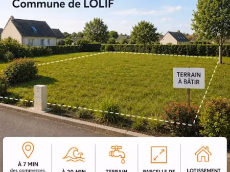 vente terrain 857 m² à lolif (50530)  52 500 €