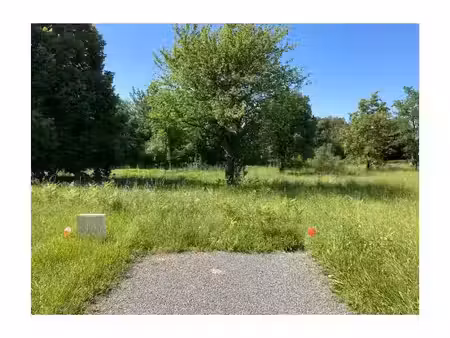 vente terrain 1139 m² à saint-vaize (17100)  58 089 €