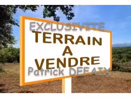 vente terrain 1238 m² à paziols (11350)  59 900 €