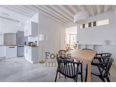 paris 2 - rue poissonnière - duplex 3 pièces de 81.92 m2