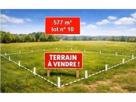 terrain constructible à vendre