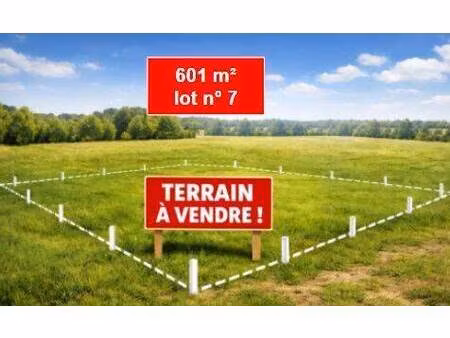 terrain constructible à vendre
