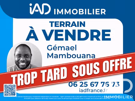 vente terrain 207 m² à aulnay-sous-bois (93600)  145 000 €