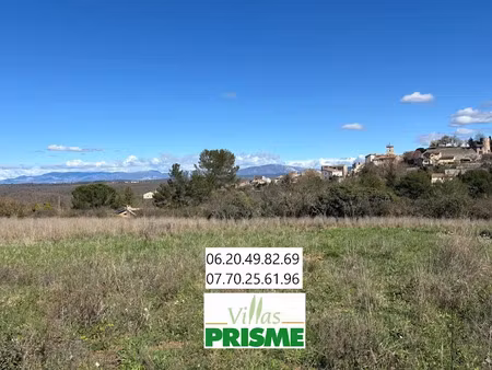 vente terrain 1000 m² à montmeyan (83670)  90 000 €