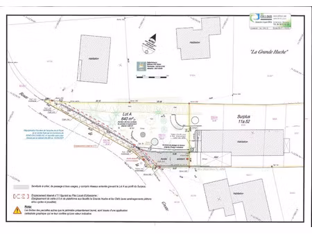 vente terrain à batir 458 m² à bons-en-chablais (74890)  235 000 €