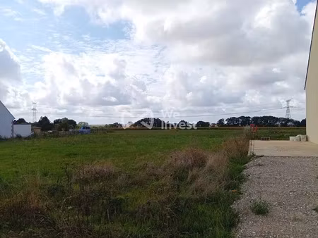 vente terrain à batir 1318 m² à la drenne (60790)  109 900 €
