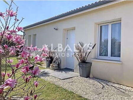 maison récente de plein-pied de 85m2 comprenant un