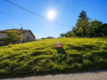 vente terrain 1346 m² à gillonnay (38260)  140 000 €
