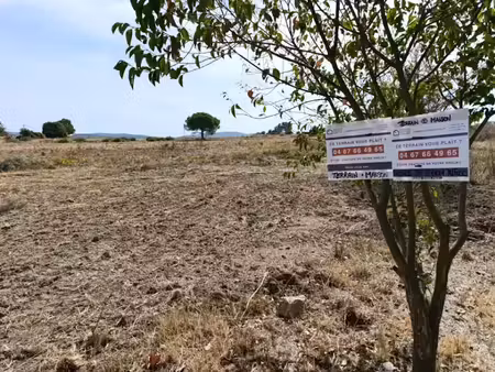 vente terrain 335 m² à poussan (34560)  160 000 €