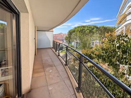 appartement cannes centre ville 3 pièces 53 74m2 - vendu loué-
