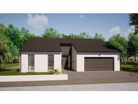 terrain avec maison neuve à vendre