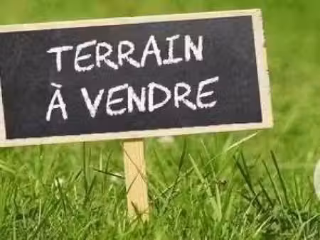 terrain constructible à vendre