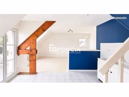 château-thierry – duplex t4 avec parking sécurisé et cave