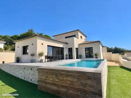 villa d’exception 4 chambres – piscine chauffée & jacuzzi chauffé – toutes charges compris