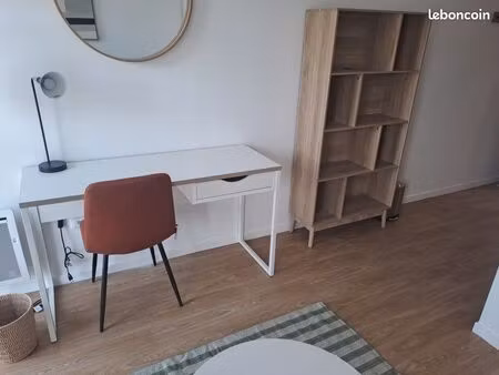 location studio meublé 20.16 m² - le mans 72000