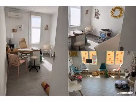 bureau à louer dans un cabinet médical - marseille 16e - lumineux  climatisé