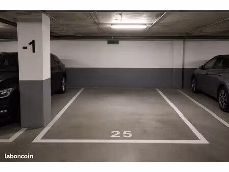 place de parking en sous sol sécurisé strasbourg