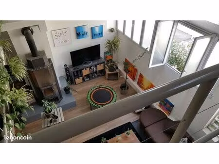 location spacieux loft à aubervillier - aux portes de paris