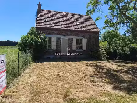 vente maison 4 pièces 68 m² à tilloloy (80700)  57 000 €
