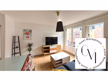 a louer 1190€ chauffage inclus _ beau f2 refait a neuf _ 47 m2
