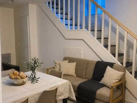 meximieux centre t3 duplex + jardin terrasse