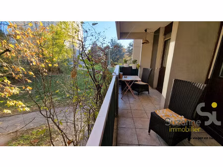 échirolles – t5 traversant 93 m²  balcon  loggia – idéal