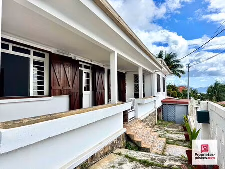 nouveauté - exclusivité - maison f8 spacieuse et lumineuse - 134 m2- fort-de-france