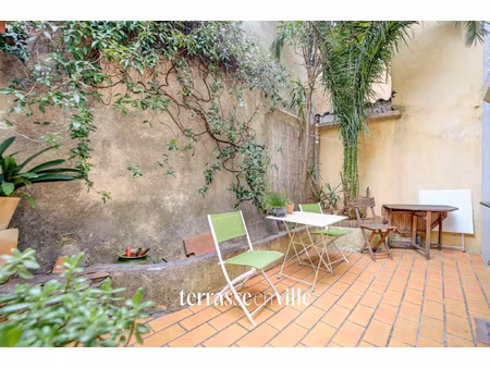 la ciotat - vieux port - maison t4 74m2 - cour intérieure -