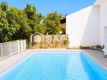 rebberg de dornach  magnifique maison plain-pied surélevé avec terrain piscine neuve