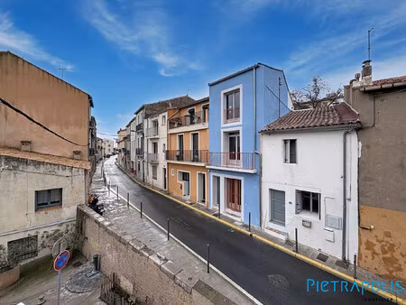 sète - quartier haut : appartement t2 + mezzanine en duplex