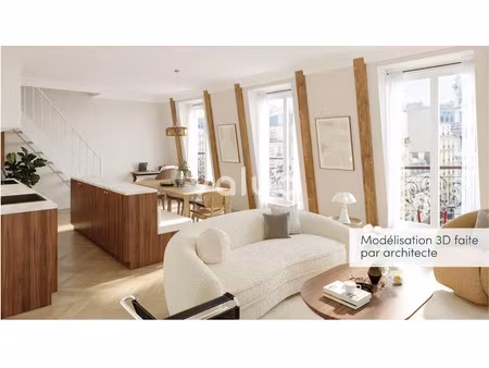 vente duplex 5 pièces 104 m² à paris 5ème (75005)  1 085 000 €
