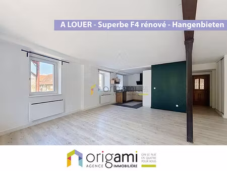 appartement hangenbieten 4 pièce(s) 125.73 m2