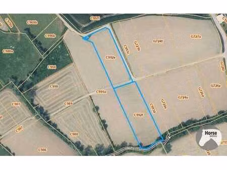 lede – perceel landbouwgrond van 78a 01ca