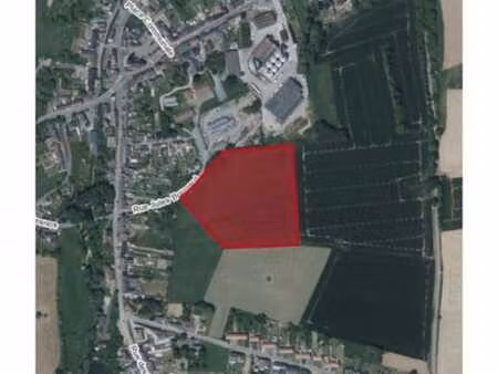 parcelle de terrain en zone agricole
