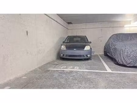 heysel - empl. de parking neuf (2028) à vendre.