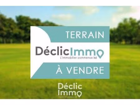 terrain constructible à vendre