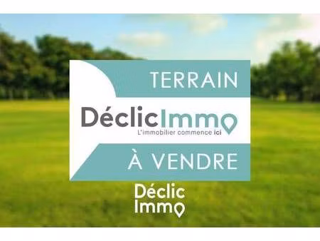 terrain constructible à vendre