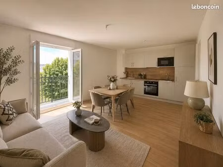 à louer – appartement t3 neuf avec parking – le blanc-mesnil