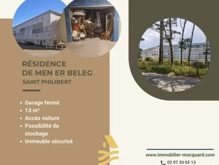 parking/box 13 m² saint-philibert
