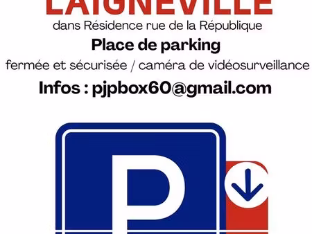 location place de parking laigneville