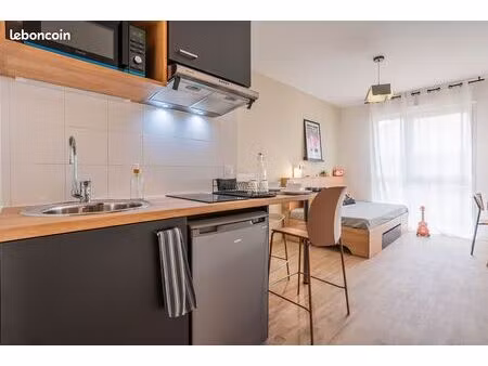 studio 22m² - résidence étudiante sécurisée à bezons