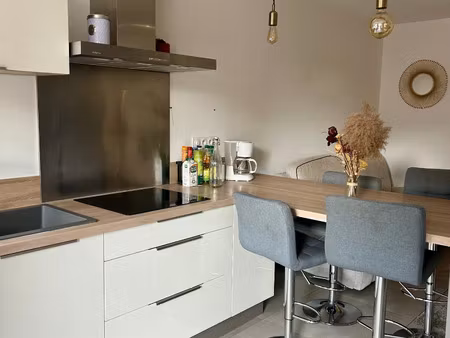 charmante petite maison jumelée - t2 meublée secteur decines - charpieu