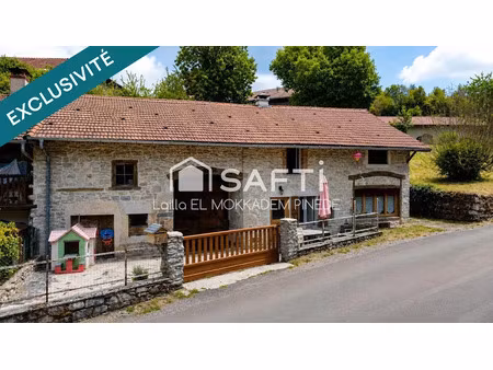 vente maison 6 pièces 125 m² à nurieux-volognat (01460)  185 000 €