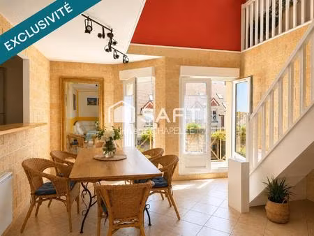 duplex lumineux 3 chambres avec garage (bois hourdy)